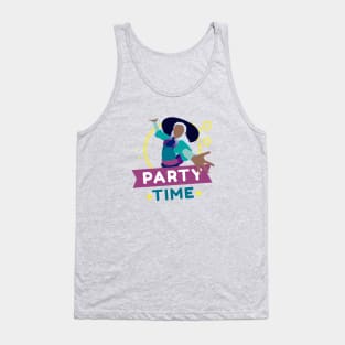 Lujanne "Party Time!" Tank Top